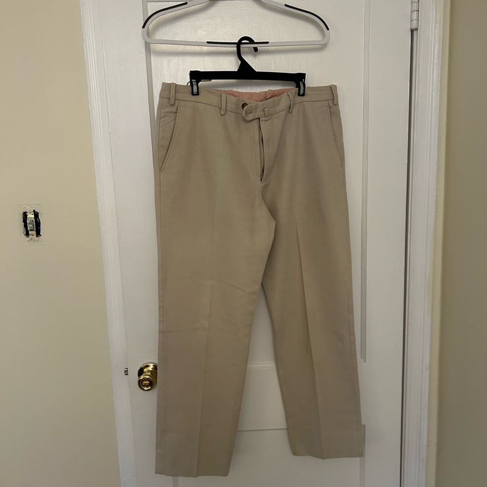 Vintage Loro Piana Tan Dress Pants Classic Style